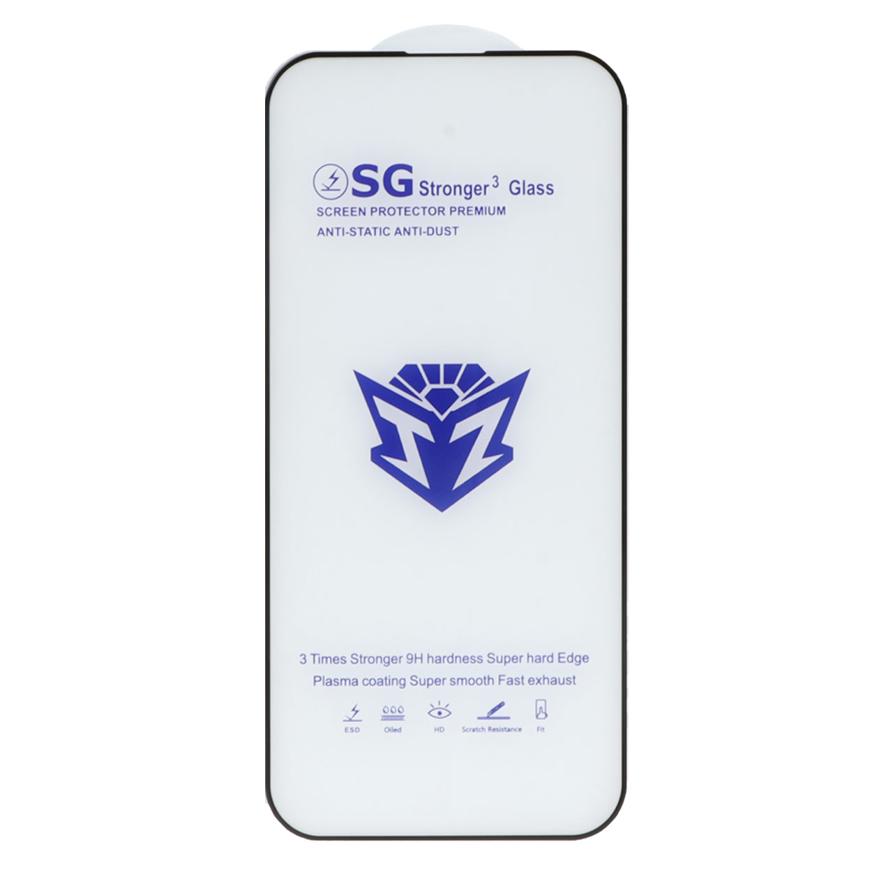 محافظ صفحه نمایش شیشه ای Full Cover Esd-SG مدل iPhone 14 Pro Max